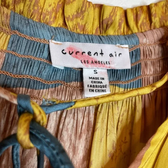 Current Air Los Angeles Pleated Long Sleeve Mini Dress S - Picture 4 of 5